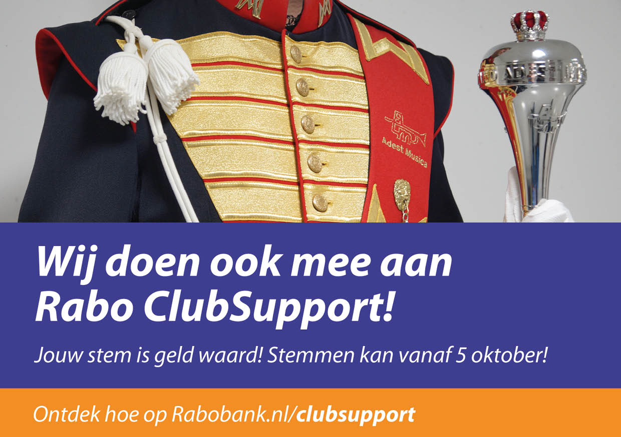 ADEST MUSICA deelnemer RABO ClubSupport