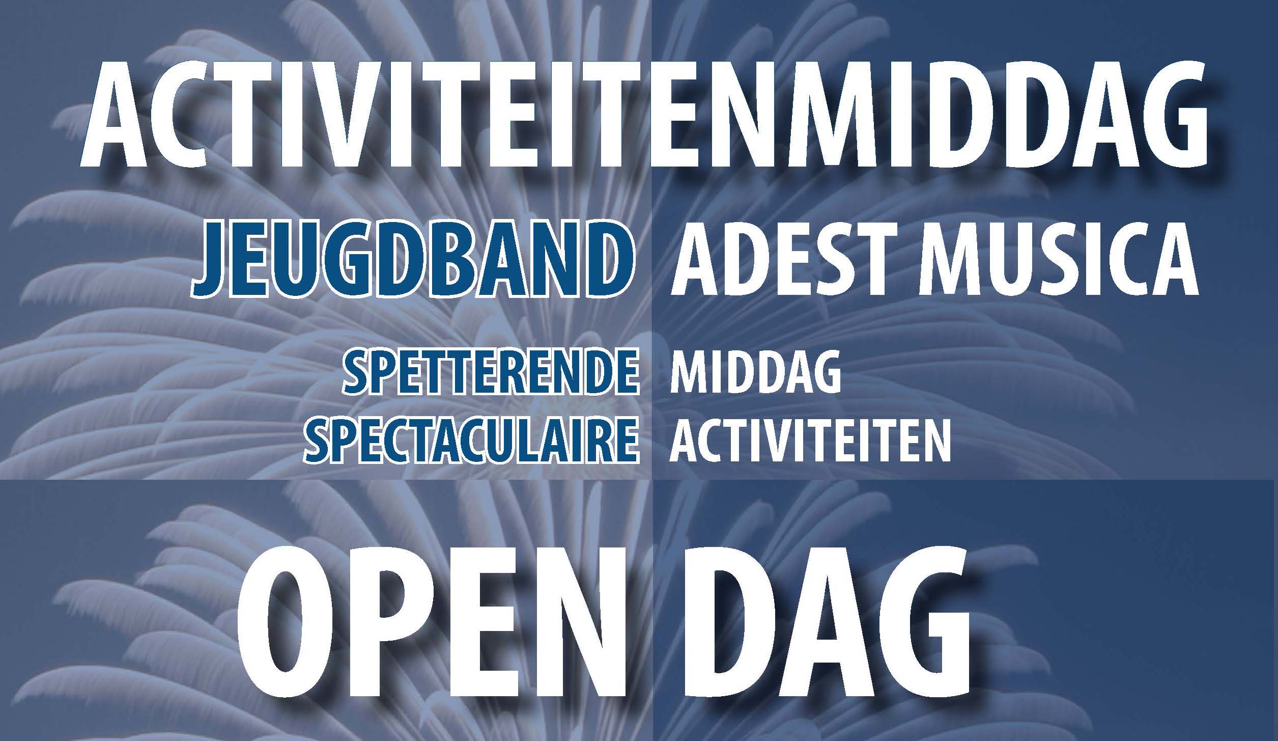 Activiteitenmiddag en open dag Jeugdband