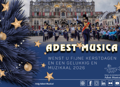Nieuwjaarsreceptie Drum- en Showband Adest Musica