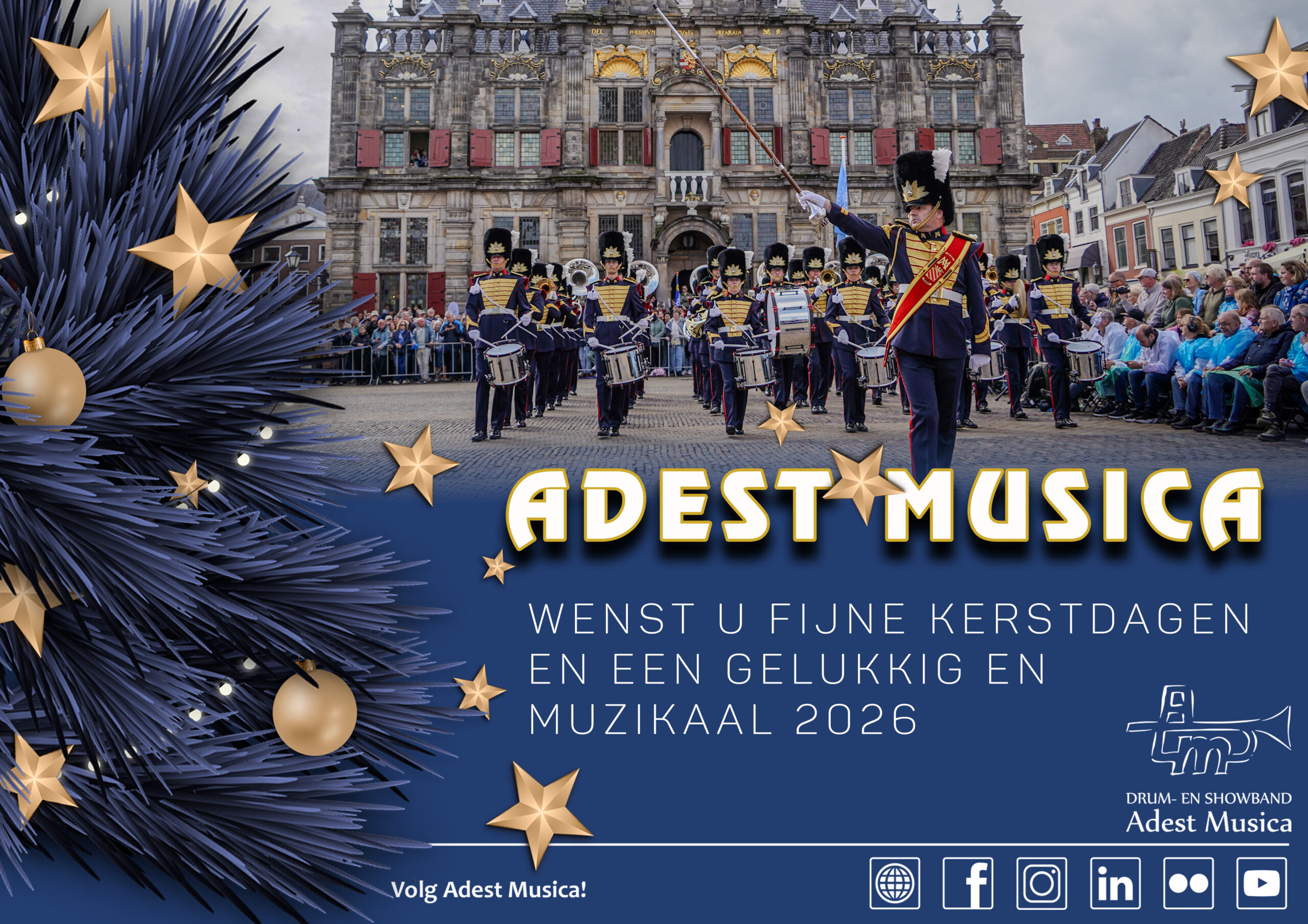Nieuwjaarsreceptie Drum- en Showband Adest Musica