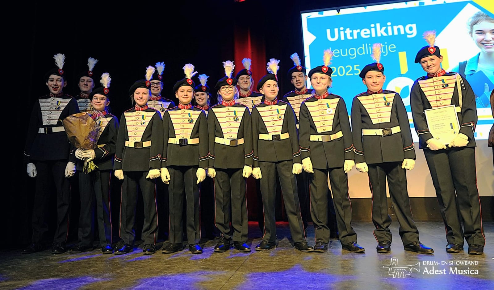 Jeugdlintje voor Jeugdband Adest Musica