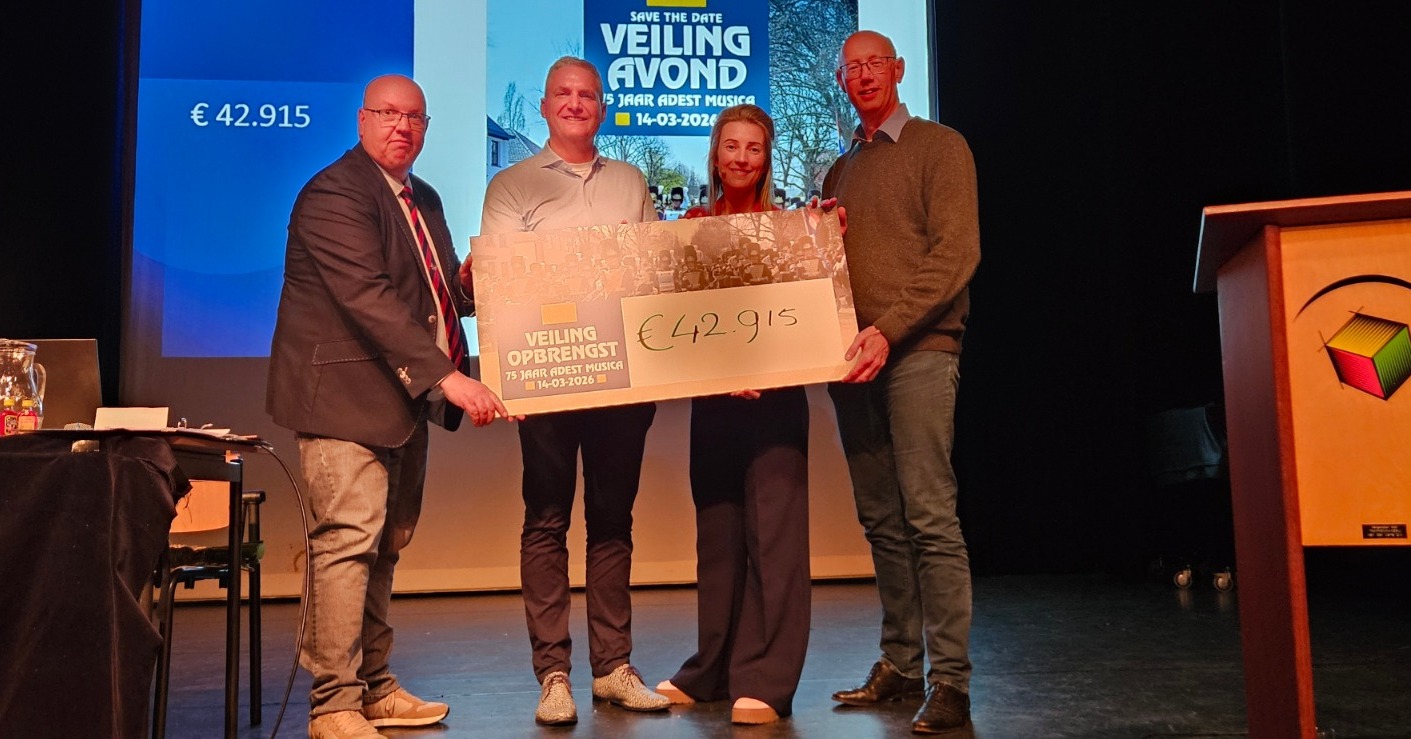 Geslaagde veiling avond