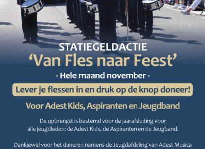 Statiegeld doneren: Van Fles naar Feest