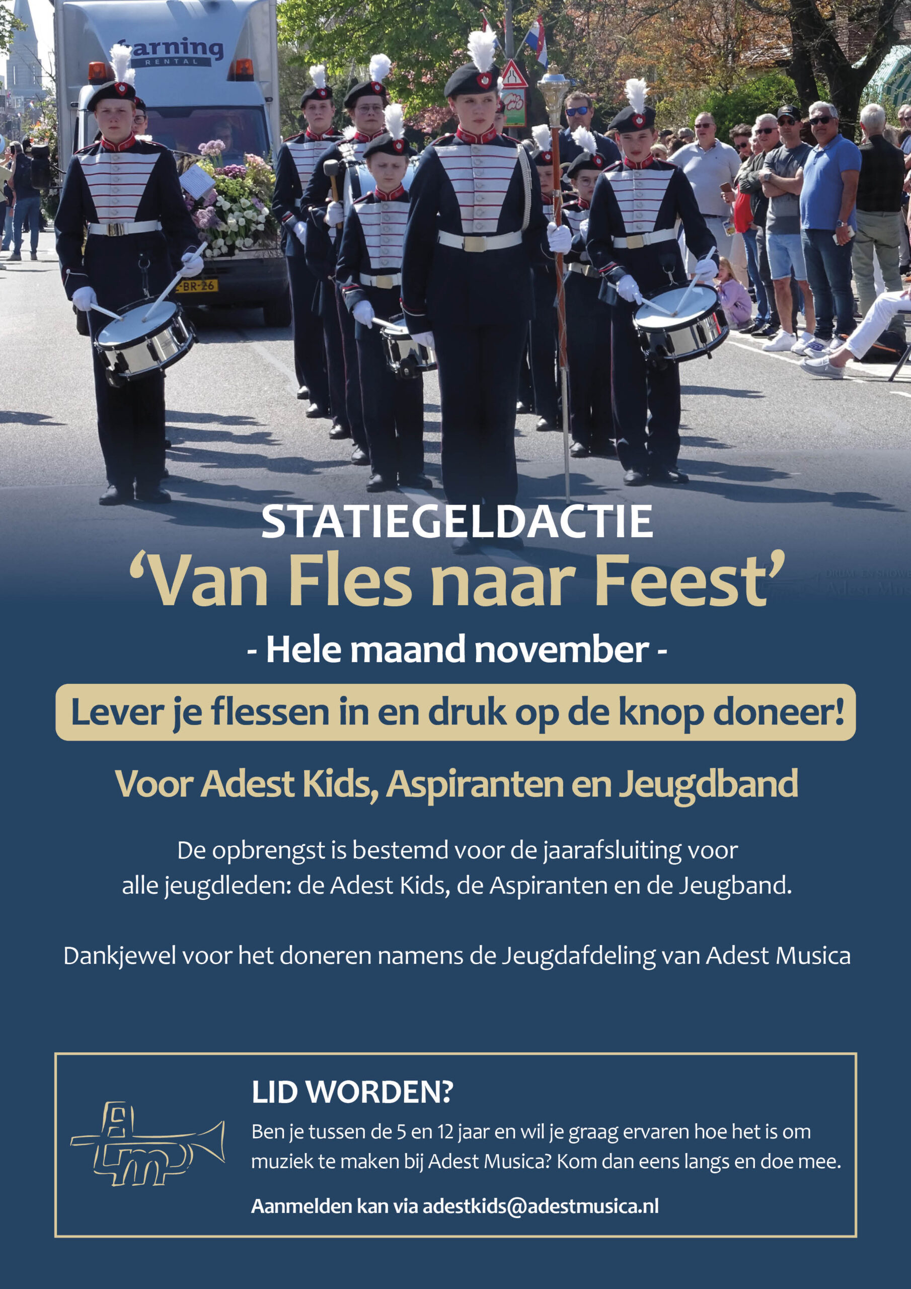 Statiegeld doneren: Van Fles naar Feest